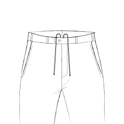 Drawcord pants
